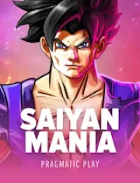 saiyan mania slot logo